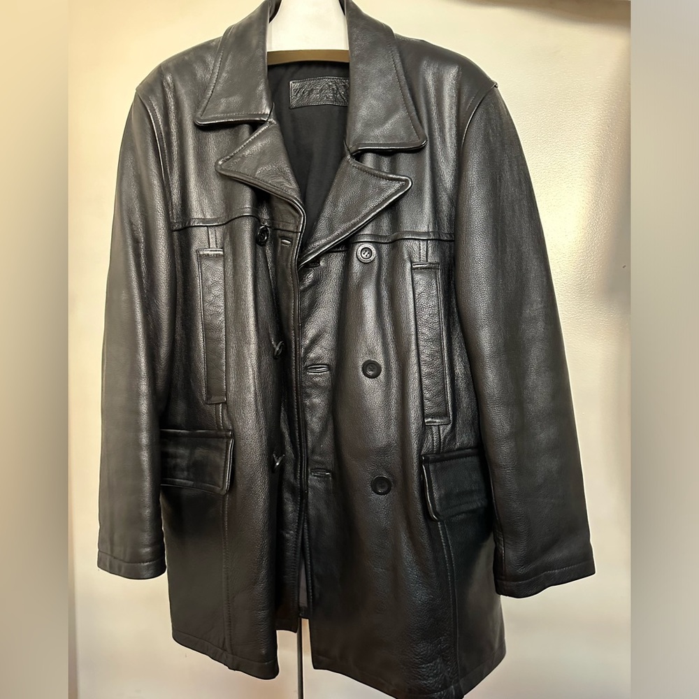 Kenneth Cole - Male leather Jacket, M